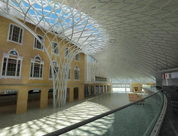 艺术展览馆网架